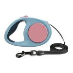 Laisse rétractable pour chien jusquà 50 kg freinage et verrouillage par simple pression 5 m Laisse rétractable pour chien jusquà 50 kg freinage et verrouillage par simple pression 5 m