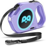Laisse chien enrouleur 5mled rgb 12 couleurssyst�me de guidage perfectionn�laisses r�tractables pour ...