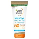 Lait solaire - garnier - ambre solaire sensitive expert + - spf50 + - 175ml - hypoallergnique