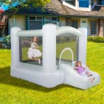 Lalaho - gonflable trampoline pour enfant aire de jeux gonflable avec souffleur 270 * 200 * 170cm