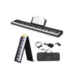 Lalaho - piano numérique 88 touches clavier de piano numérique pliable avec fonction midi et bluetoothsac ... Lalaho - piano numérique 88 touches clavier de piano numérique pliable avec fonction midi et bluetoothsac ...