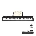 Piano - lalaho - piano num�rique 88 touches avec fonction midi et bluetoothsac de transport