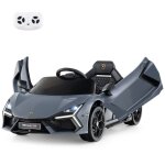Lamborghini voiture lectrique 12v / 45 ah pour enfants 3 - 8 anstlcommande 2. 4g 2 moteur mp3 usb ...