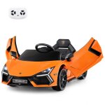 Lamborghini voiture �lectrique 12v / 45 ah pour enfants 3 - 8 anst�l�commande 2. 4g 2 moteur mp3 usb ...
