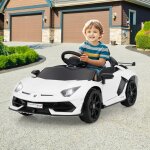 Lamborghini voiture �lectrique 12v / 45 ah t�l�commande 2. 4g 2 moteur suspension � ressort led mp3 usb ...