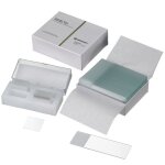 Lame - lamelle microscope bresser - 5916100 - lot de 50 lames microscopes pretes a lemploi avec verres ... Lame - lamelle microscope bresser - 5916100 - lot de 50 lames microscopes pretes a lemploi avec verres ...