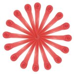 Lames plastique coupe - bordure ? lot de 100 (compatible gardena ? pour bordures sans fil)