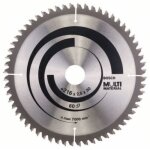 Lame de scie circulaire diamtre 216 x 30 x 2, 5 mm multimatriaux - 60 dents - bosch - 2608640446