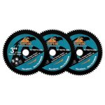 Lame de scie circulaire 75mm 3 pi�ces hss lame de scie en acier rapide pour couper le m�tal doux cuivre ...