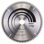 Lame de scie circulaire au carbure bosch professional 254 x 30 x 2, 5 mm (80 dents) - bois