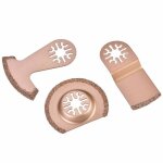 Lames de scie oscillantes ? ensemble de 3 lames de scie  carrelage multifonctions pour la coupe multi ...