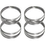 Lames de scie � ruban - sk5 - 1400mm x 6. 35mm x 0. 35mm - 10 tpi - lot de 4 pi�ces