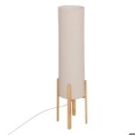 Lampadaire droit secteur rafa beige h107cm - atmosphera cr�ateur dint�rieur