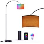 Modlicht lampadaire intelligent rgb dimmable changement de couleur pour ambiance de f�te ou de f�te lampe ...