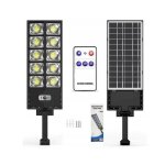 Lampadaire led lanterne solaire 1000w + tlcommande