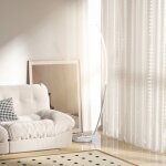 Lampadaire led salon interrupteur pied variateur intensit luminosit rglable lampe poser chambre argent ...