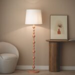 Lampadaire m�tal zunga p�che