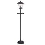 Lampadaire miniature  led pour maison de poupe  lchelle 1 / 12 pour dcoration noir
