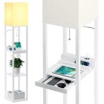 Lampadaire salon lampadaire bois massif avec 3 températures de couleur 2 ports de charge usb et 1 tiroir ... Lampadaire salon lampadaire bois massif avec 3 températures de couleur 2 ports de charge usb et 1 tiroir ...