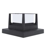 Lampadaire solaire ext�rieur - ulisem - led - ip44 - installation facile