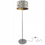 Lampadaire sur pied - light - home - werona 2400 / 40 / ls - m�tal - noir / blanc / gris - moderne