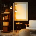 Lampadaire sur pied salon - relax4life - 3 spots orientables - 3 ampoules led - interrupteurs indépendants ... Lampadaire sur pied salon - relax4life - 3 spots orientables - 3 ampoules led - interrupteurs indépendants ...