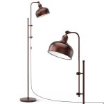 Lampadaire vintage costway - hauteur réglables - abat - jour à 180° - douilles e27 - base anti - basculement ... Lampadaire vintage costway - hauteur réglables - abat - jour à 180° - douilles e27 - base anti - basculement ...