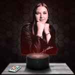 Lampe 3d - helena star academy - accessoire objet cadeau helena star academy - veilleuse led tactile ...