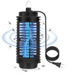 Lampe anti - moustiques �lectrique uv �tanche ipx5 id�ale pour le camping en int�rieur et en ext�rieur ...