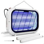 Lampe anti moustique kenlumo - uv led tue mouches destructeur d insectes electrique 20w