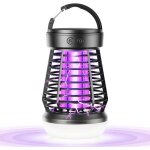 Lampe anti moustique mouche avec led lumi�re camping uv tueur insecte �lectrique 2000mah usbrechargeable ...