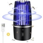 Lampe anti moustique rechargeable 360  uv tueur dinsectes lectrique anti insectes rpulsif pour intrieur ...