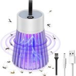 Lampe anti moustique rechargeable usb mini uv tueur dinsectes �lectrique pi�ge � mouche portable pour ...
