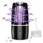 Lampe anti - moustiques uv 360° électrique 2 en 1 rechargeable sûre pour jardin terrasse camping intérieur ... Lampe anti - moustiques uv 360° électrique 2 en 1 rechargeable sûre pour jardin terrasse camping intérieur ...