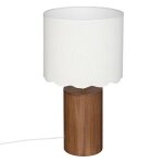 Lampe  poser vania h50cm marron - atmosphera createur dinterieur