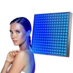Lampe de bronzage puissance de 45w 225 led lumi�re bleue 1 ensemble