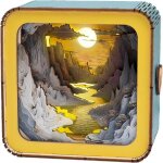 Lampe de bureau en bois sculpt lampe 3d en puzzle dcoration crative pour enfants et adultes clairage ... Lampe de bureau en bois sculpt lampe 3d en puzzle dcoration crative pour enfants et adultes clairage ...