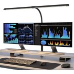 Lampe de bureau led - 24w - 80cm - réglable - protection yeux - télécommande Lampe de bureau led - 24w - 80cm - réglable - protection yeux - télécommande