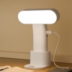 Lampe de bureau led pour la protection des yeux petite veilleuse de chevet lampes de bureau de lecture ...