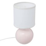 Lampe céramique timéo h25cm rose clair - atmosphera createur dinterieur Lampe céramique timéo h25cm rose clair - atmosphera createur dinterieur