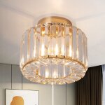 Lampe chandelier cristal plafonnier salon chambre � coucher pendentif e27 ampoule