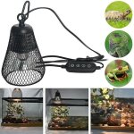 Lampe chauffante reptile wi dimmable pour tortue l�zards serpent