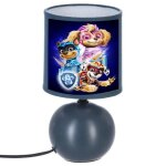 Lampe de chevet boule bleu fonce 2 pat patrouille Lampe de chevet boule bleu fonce 2 pat patrouille