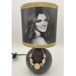 Lampe de chevet boule noir perles perles celine dion Lampe de chevet boule noir perles perles celine dion