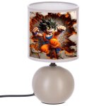 Lampe de chevet boule taupe dragon ball z