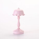 Lampe de chevet - ld05 - rose - led - vintage - rechargeable usb