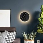 Lampe de chevet led applique murale couloir intérieur avec interrupteur éclairage chambre salle à manger ... Lampe de chevet led applique murale couloir intérieur avec interrupteur éclairage chambre salle à manger ...