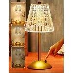 Lampe de chevet ledlampe de table sans fil dimmable 3 couleurs lampe de chevet tactilelampe de table ...