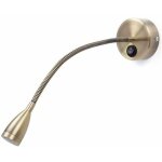 Lampe de chevet - my - b031 - led cree 13w - bronze - blanc chaud - classe a + + +