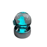 Lampe de chevet - lampe de nuit - veilleuse led pokemon carapuce - belle boutique de france